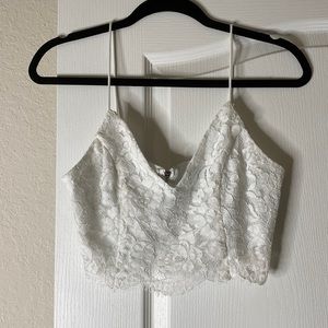 SHEIN White Crop Top